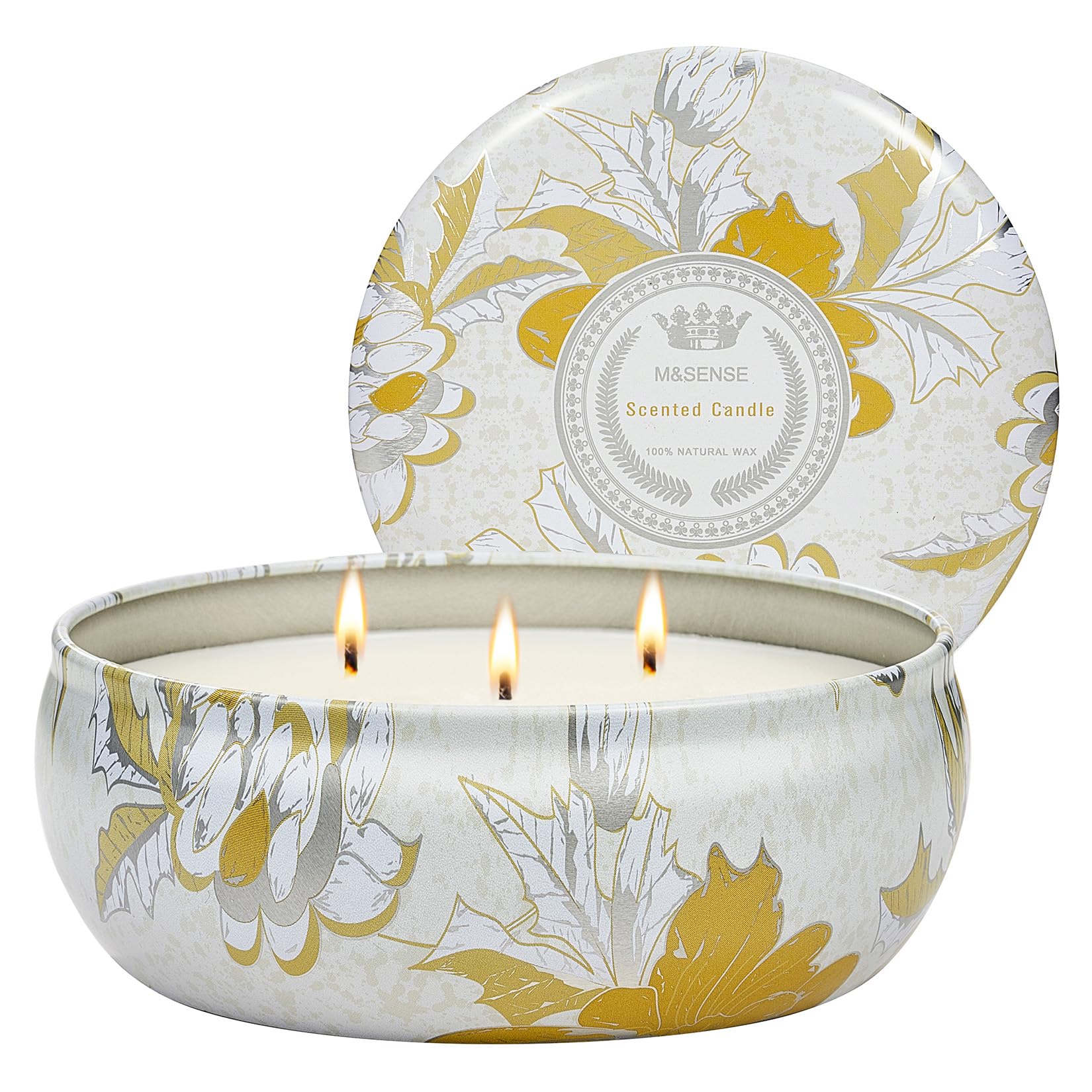 Citrus & Sage 3-Wick Soy Candle
