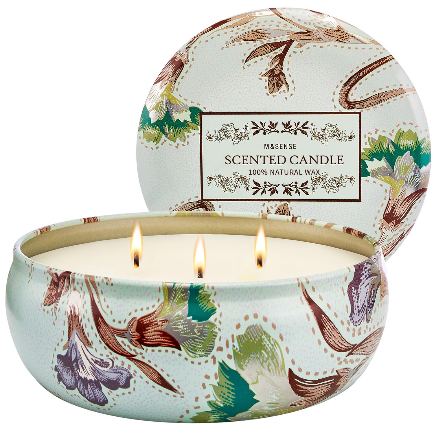 Citrus & Sage 3-Wick Soy Candle