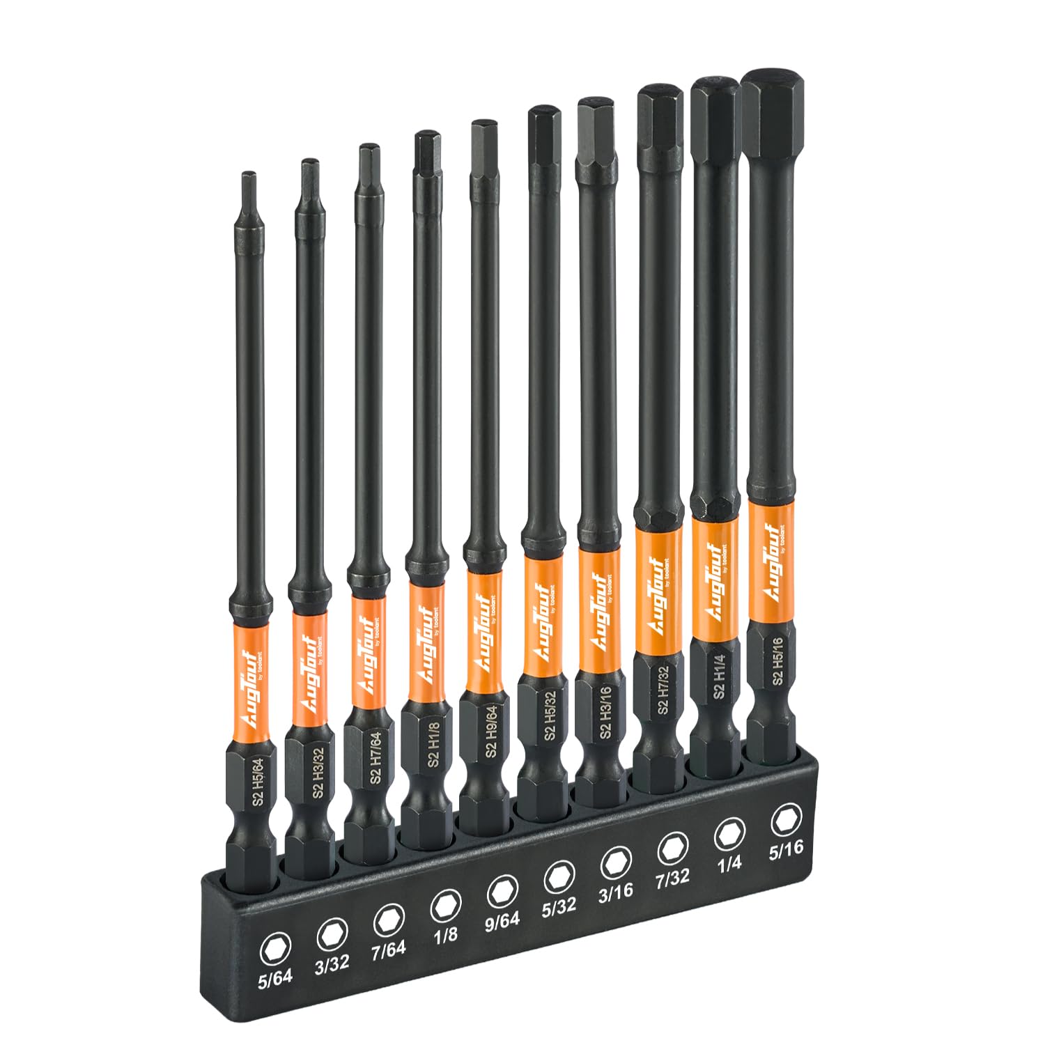 Precision S2 Steel Hex Impact Bit Set