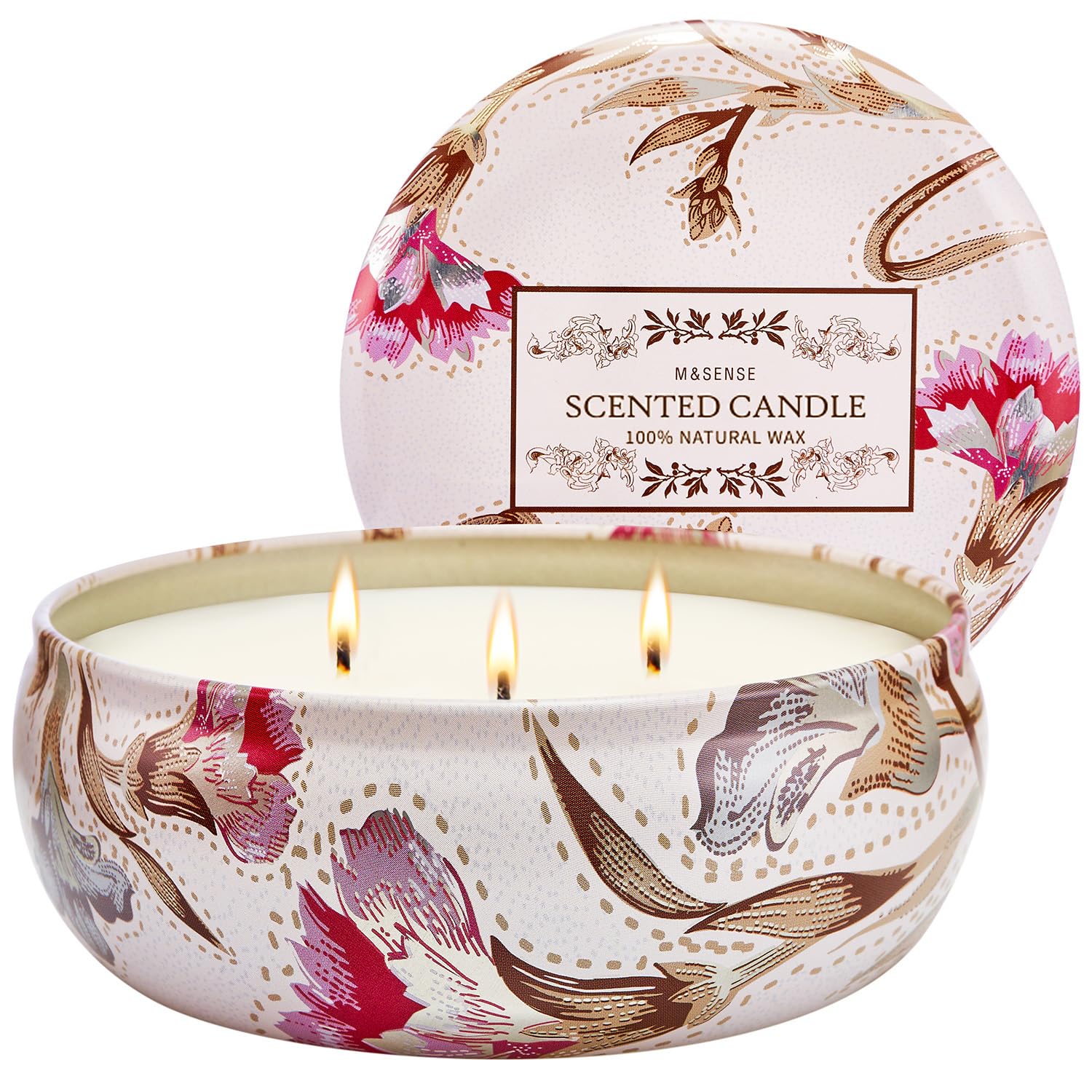 Citrus & Sage 3-Wick Soy Candle