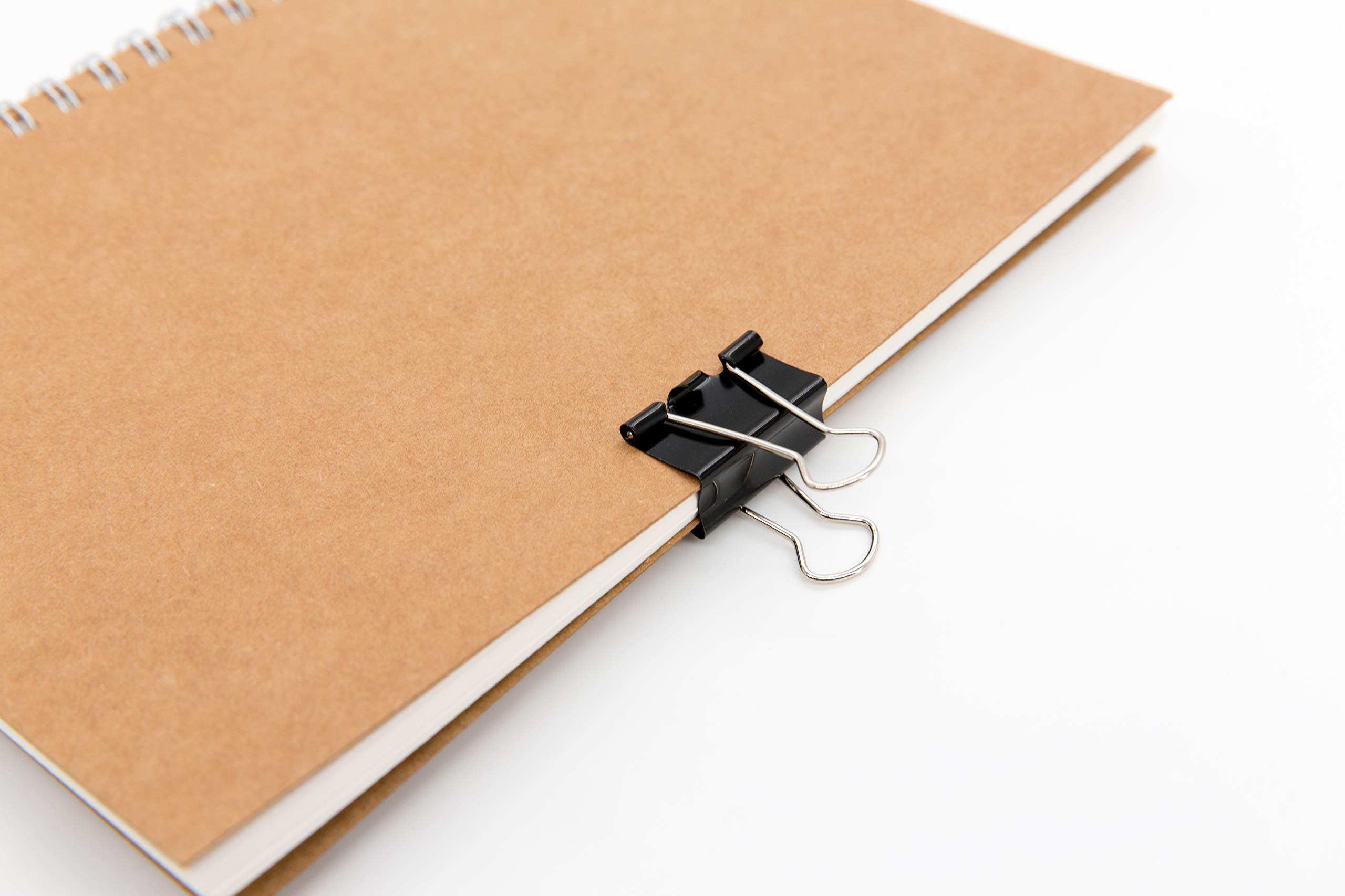 Premium Assorted Metal Binder Clips Set