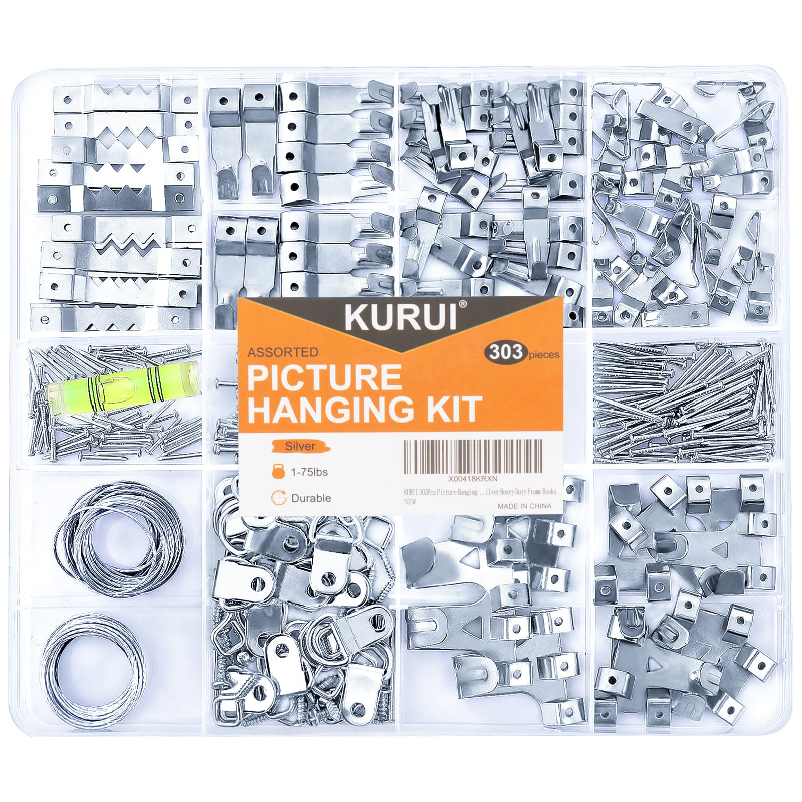 Heavy-Duty Picture Hanging Hardware Assortment