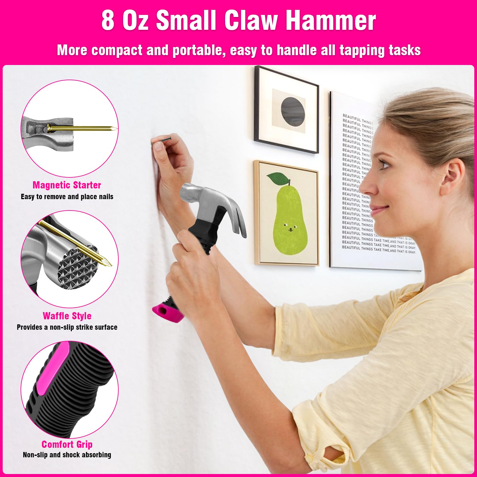 Professional Picture Hanging Kit with Tools