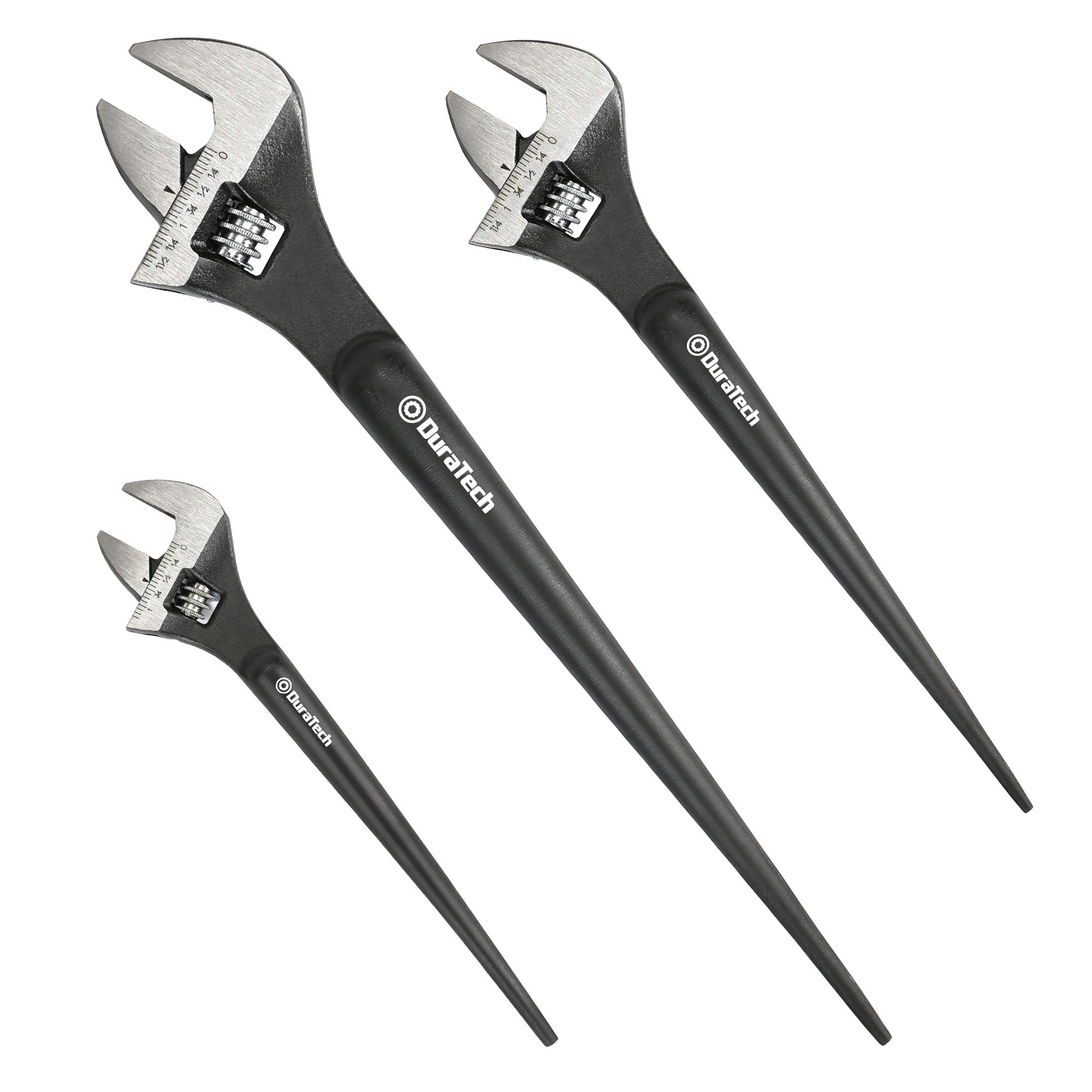 Professional Black Oxide Adjustable Spud Wrench Set