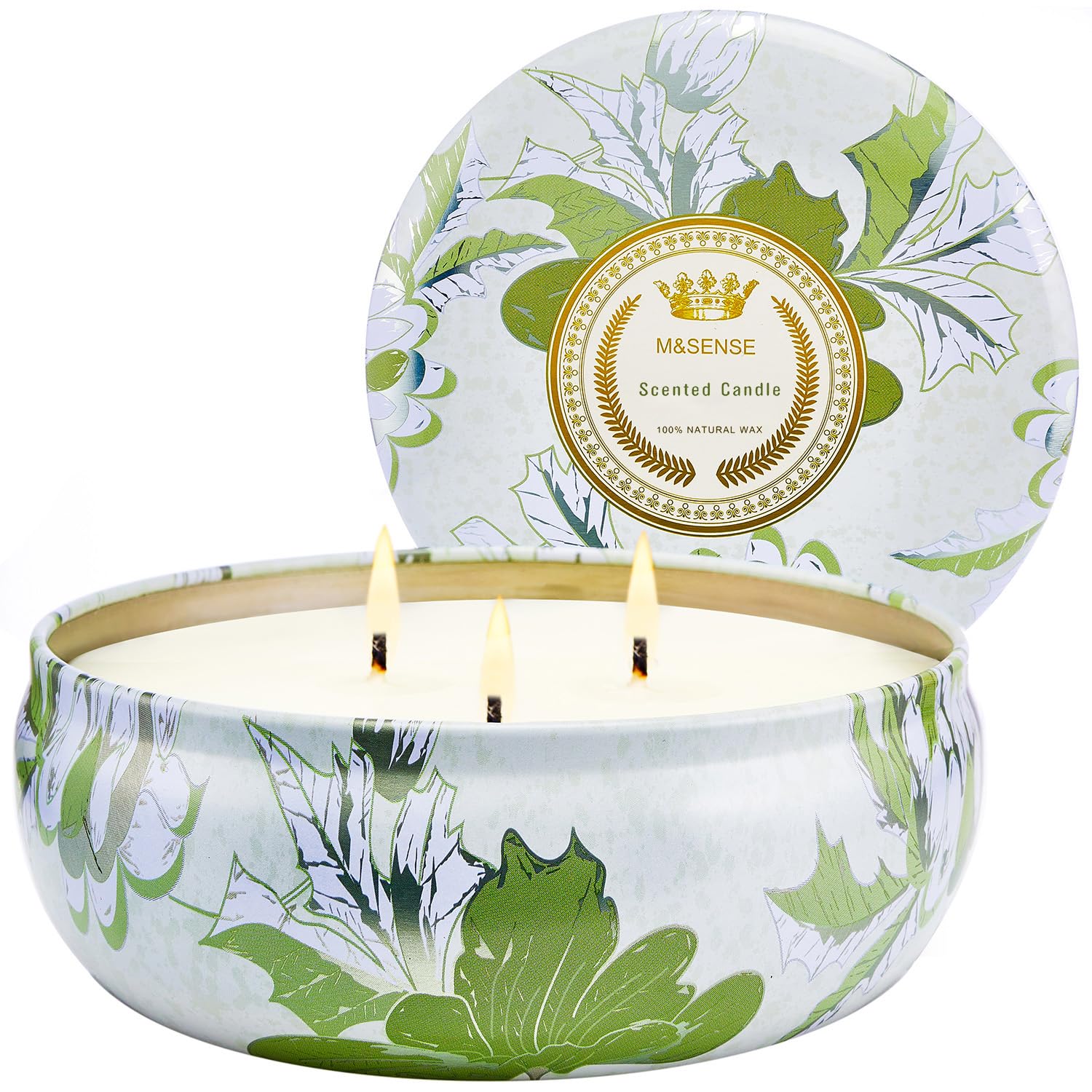 Citrus & Sage 3-Wick Soy Candle