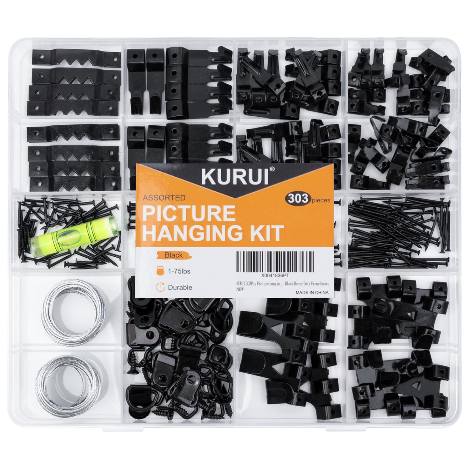 Heavy-Duty Picture Hanging Hardware Assortment