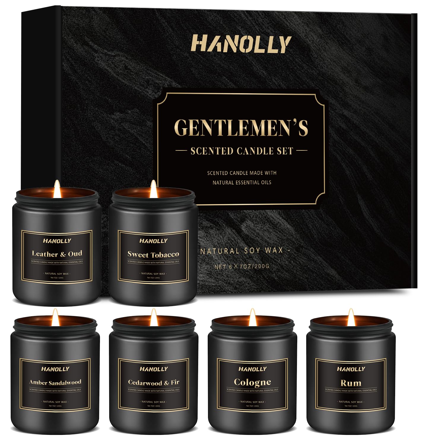 Luxury Hotel-Inspired Scented Soy Candle Collection