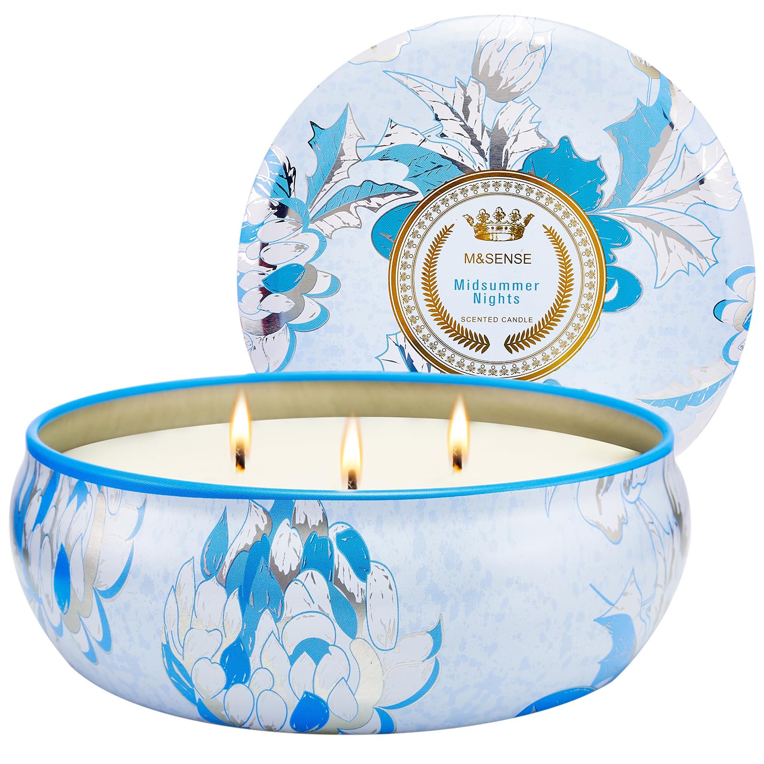 Citrus & Sage 3-Wick Soy Candle