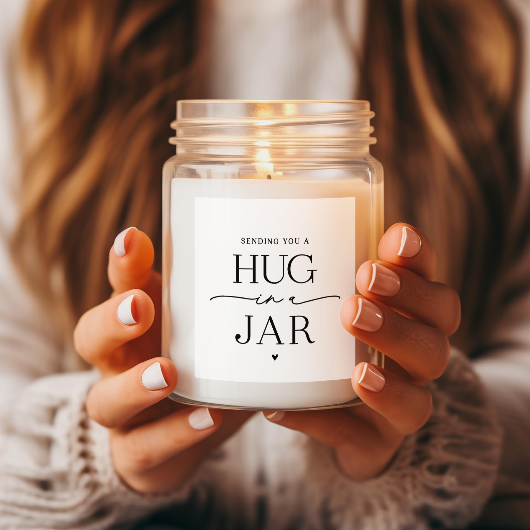 Lemongrass Lavender Scented Soy Candle