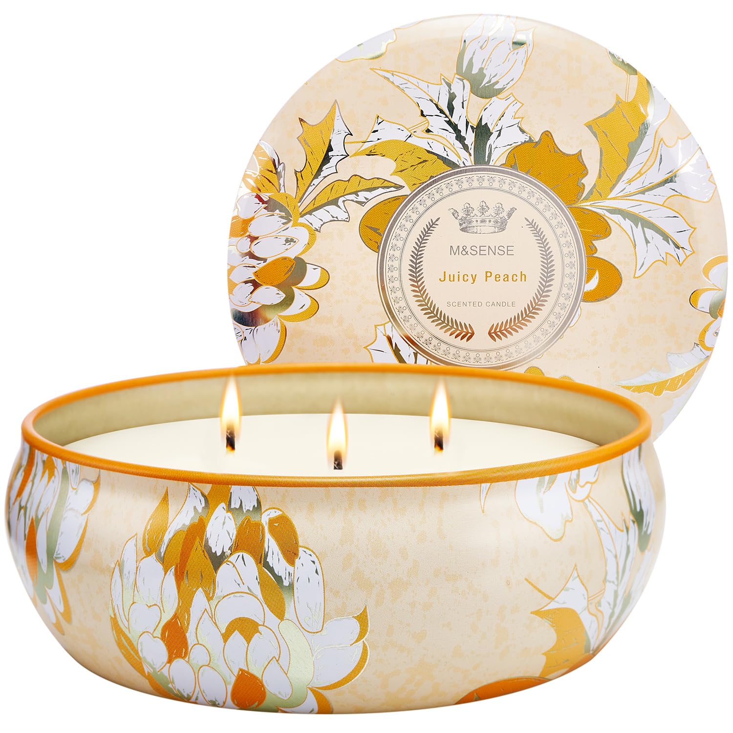 Citrus & Sage 3-Wick Soy Candle